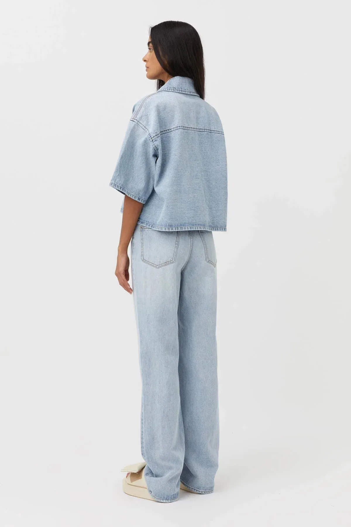 Manuela Jean Washed Blue