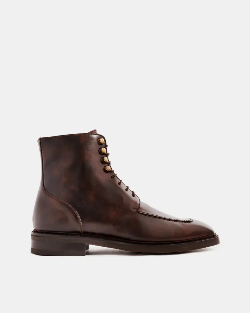 Museum Brown Split Toe Boot