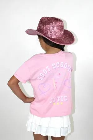 Paper Flower Boot Scootin Cutie Shirt